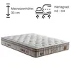 Bambi Boxspringbett 160x200 mit Bettkasten mit Matratzen Produktbild-Vorschau 4