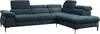 Großes linkes Ecksofa aus beigem Velours - SEPINA by Pascal Produktbild-Vorschau 9