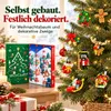 24 Tage Mini Christmas Brick Ornament Adventskalender Produktbild-Vorschau 5