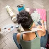 Relaxdays Mischpalette für Farben, Malpalette mit Produktbild-Vorschau 2