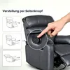 Happy Home TV-Sessel mit Relaxfunktion 360° drehbarer & Produktbild-Vorschau 3