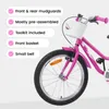 vidaXL Kinderfahrrad 18 Zoll für 5-7 Jahre alt Dunkelrosa Produktbild-Vorschau 6
