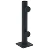 vidaXL Pied de parasol pour mât Ø32/34/38 mm noir mat acier Voir les images du produit 7