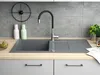 Granitspüle - Spülbecken - Küchenspüle - 86 x 43,5 cm - Produktbild-Vorschau 5
