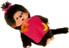 Monchhichi fille Sleepy avec yeux pour dormir Voir les images du produit 2