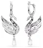 Swarovski Ohrringe Damen Swan Silberfarben 5723388 Produktbild-Vorschau 5