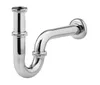 Röhrensiphon für Waschbecken 1 1/4" x 32mm Edelstahl Produktbild-Vorschau 2