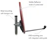 Schwaiger SPI550, 35,2 dBi, Rood, Aluminium, Kunststof, Productafbeelding-voorbeeld 6