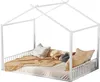 MODFU Lit enfant 140x200 cm Cabane avec Sommier à Lattes, Voir les images du produit 11