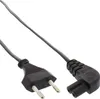 InLine Netzkabel, Netzstecker auf Euro 8 C7 Stecker, Produktbild-Vorschau 3