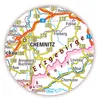 XXL Deutschlandkarte Topografisch 100 x 70cm, abwischbar  Produktbild-Vorschau 6