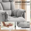 Krzesło biurowe HOMCOM z regulacją nachylenia, z Podgląd zdjęcia produktu 5