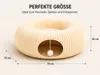 Katzen Tunnel Bett Katzenhöhle Kuschelbett Katzenhaus Höhle Produktbild-Vorschau 4