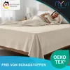 Linon Deluxe Bettlaken ohne Gummizug aus 100% Produktbild-Vorschau 3