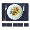 Tischset Filz "De Luxe" navy 6er Set 45x30cm Produktbild-Vorschau 1