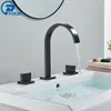 Badezimmer Waschtisch Armatur, Warm- und Kaltwasser, Produktbild-Vorschau 2