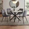 Homestyle4u Essgruppe mit 4 Stühlen 5 tlg Esstischset Produktbild-Vorschau 1