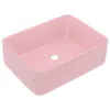 vidaXL Luxus-Waschbecken Matt Rosa 41x30x12 cm Keramik -  Produktbild-Vorschau 3