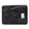 A black silicone dish drying mat is shown in its packaging. Produktbild-Vorschau