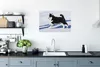 MuchoWow® Poster Husky-Welpe läuft über den Schnee 60x40 cm Produktbild-Vorschau 3