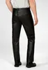 Pánské kožené kalhoty Ricano Jeans 01 Nappa - Black / 34 Náhled obrázku produktu 5