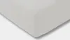 Estella Zwirn-Jersey Spannlaken 100x200cm, Farbe silber Produktbild-Vorschau 1