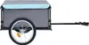 Rimorchio per bicicletta nero e blu 65 kg Anteprima dell’immagine prodotto 2