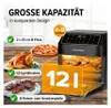 GOURMETmaxx MINI-Backofen 12 l Touchdisplay, Drehspieß - Produktbild-Vorschau 19
