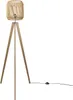Stehlampe Modern Wohnzimmer Schlafzimmer Rattan Optik Boho Produktbild-Vorschau 1