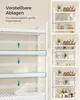 SONGMICS Toilettenregal, Badezimmerregal, 4-stöckiges Produktbild-Vorschau 6
