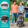Hundebuggy Katzenbuggy - Innopet All Terrain Schwarz/Silber Produktbild-Vorschau 9