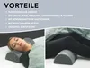 Kniekissen aus Kaltschaum | grau mit weichem Plüschbezug | Produktbild-Vorschau 8