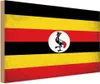 vianmo Holzschild 30x40 cm Uganda Flagge Fahne Wappen Produktbild-Vorschau 1