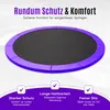Trampolin Randabdeckung reißfest – Lila Ø 305 cm Produktbild-Vorschau 2