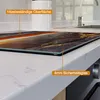 Wallario Herdabdeckplatte aus Glas, Größe 60 x 52 cm Produktbild-Vorschau 4