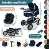 KESSER® Loops Kinderwagen 4 in 1 Kombikinderwagen Produktbild-Vorschau 9