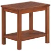 vidaXL Beistelltisch Akazienholz Massiv 45 x 33 x 45 cm Produktbild-Vorschau 7