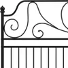 VidaXL 324859, Schwarz, 2,04 m, 2,06 m, 131 cm, 2000 x 2000 Produktbild-Vorschau 4