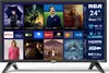 A television screen displaying various streaming service logos and show previews. Náhled obrázku produktu