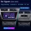 10''Autoradio carplay Für VW Tiguan 2016-2020 DSP GPS 1+32G Produktbild-Vorschau 3