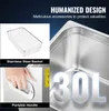 30L 100A Nettoyeur à ultrasons Avec chauffage 600W Bain à Voir les images du produit 4