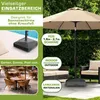 tillvex® Supporto per ombrellone GRAVIA con rotelle e freni Anteprima dell’immagine prodotto 5