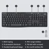 Logitech MK295 Silent - Tastatur-und-Maus-Set Produktbild-Vorschau 12