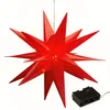 Leuchtstern 3D aus PVC LED Weihnachststern zum hängen Produktbild-Vorschau 5