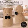 Türstopper Teddy hellbraun 1 kg Stoff Türpuffer Produktbild-Vorschau 5