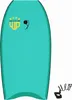 Wave Power Bodyboard Woop 33 Teal Lime Produktbild-Vorschau 1
