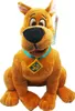 A plush toy of the character Scooby-Doo is sitting and facing the camera against a white background. Náhled obrázku produktu