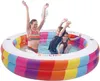 Kinder 2 Ring Pool Regenbogen 187x42,5cm 51457 Produktbild-Vorschau 16