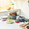 Set Frischhaltedosen 5 tlg. ELEMENTS, Farbe:Transparent / Produktbild-Vorschau 4