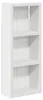 vidaXL Badezimmer-Wandschrank Weiß 20 x 10 x 50 cm Produktbild-Vorschau 1